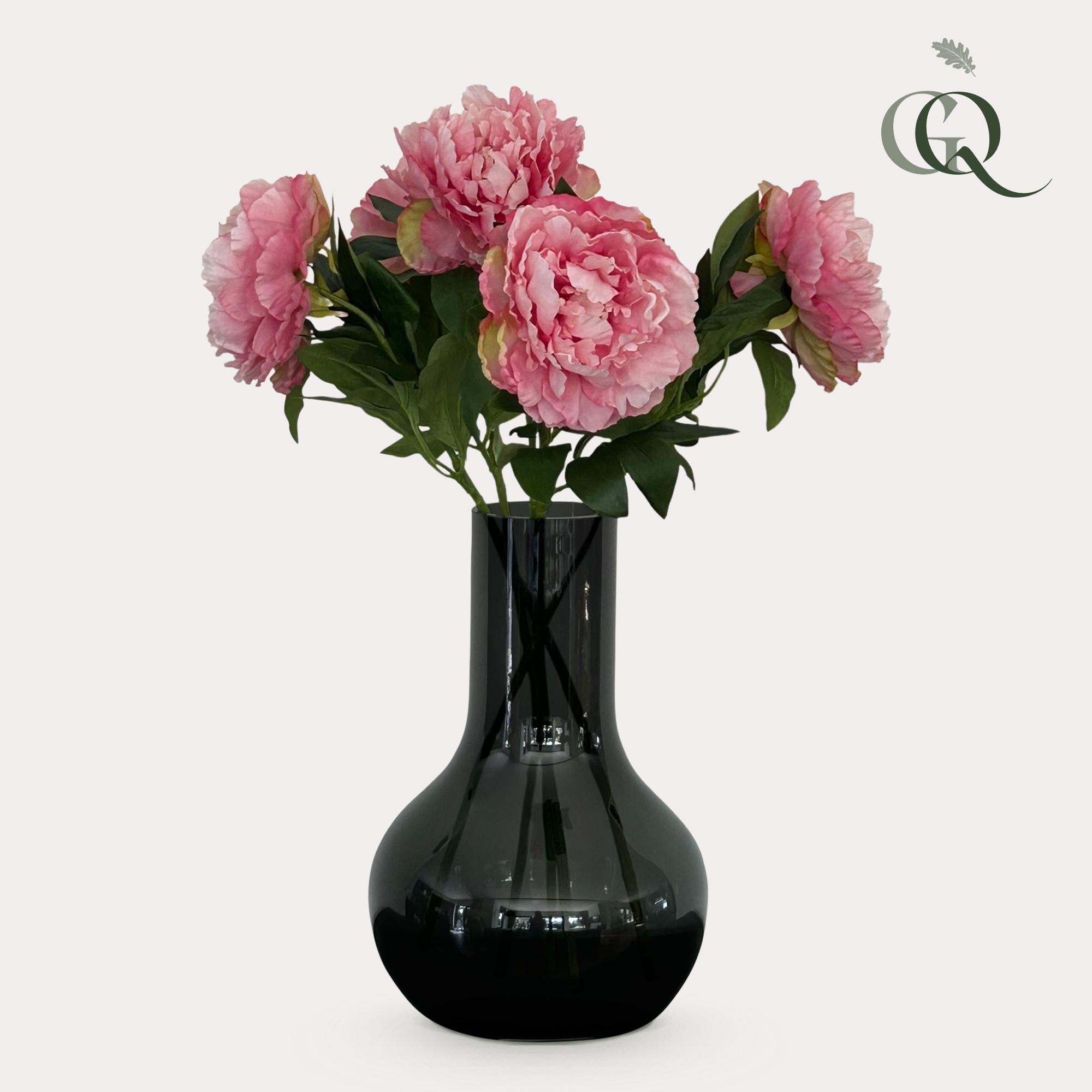 Kunstblumen-Solo, Light Rosa, Peonies, x 5, 65 cm