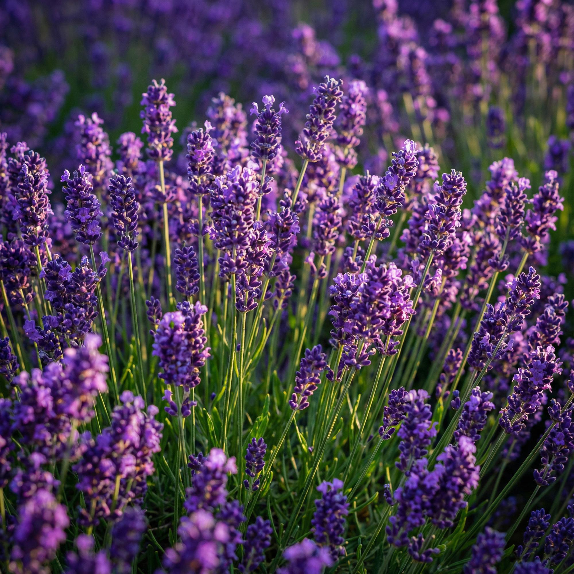 Lavandula angustifolia Munstead, Lavendel, Winterhart, Violett, 1 Pflanze, Topf 12 cm, 15-25 cm