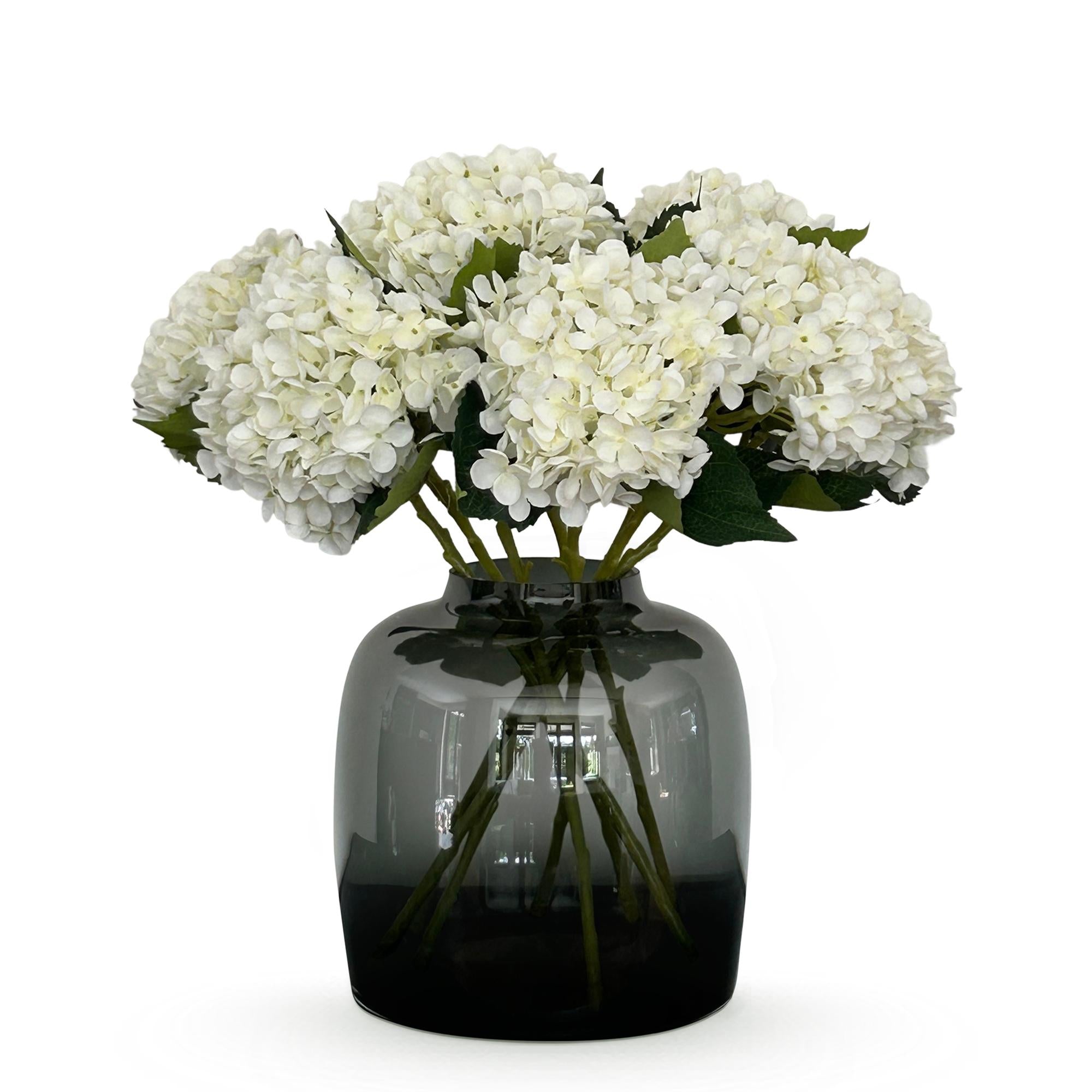 Kunstblumen Solo, Weiß, Hortensienblüte, x 8-52 cm