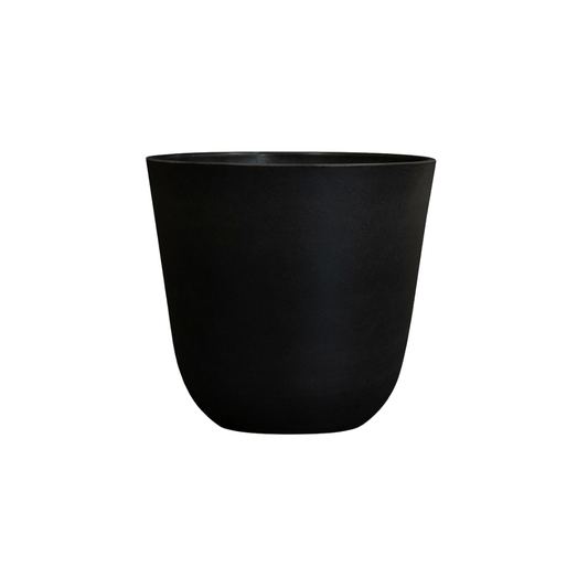 Pot Palermo zwart D35 x H32 - Botanic-Vibes