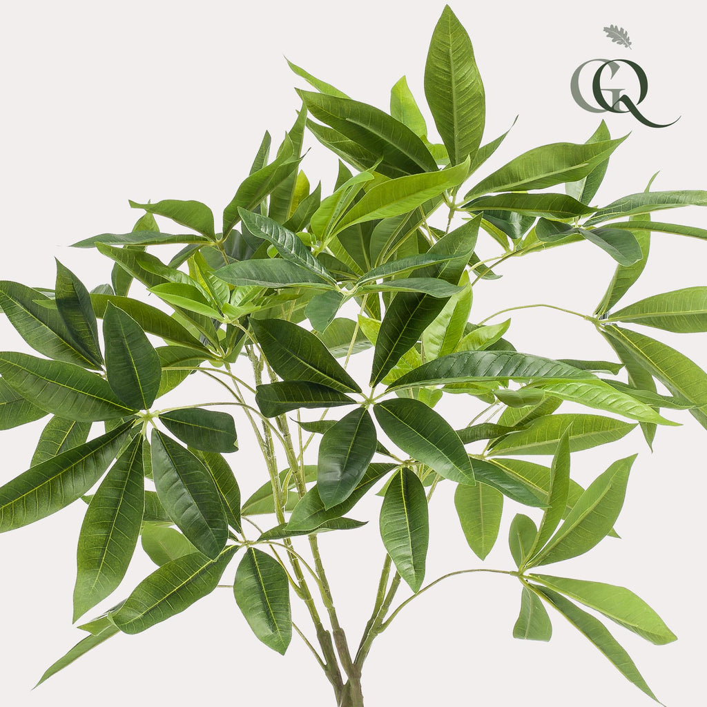 Kunstpflanze, Pachira aquatica, Geldboom, 90 cm