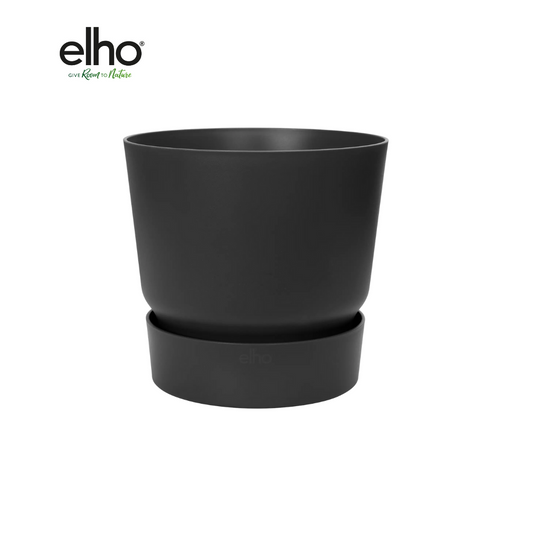 Topf elho Greenville Round schwarz – D39 × H37