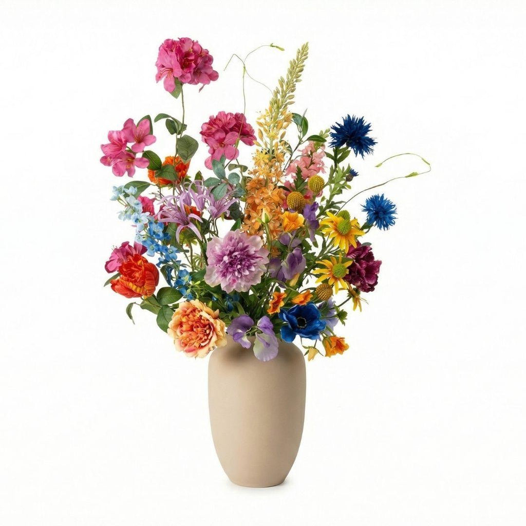 Kunstblumenstrauß, Summer Garden Deluxe, Real Touch, 19 Stiele, ↑ 100 cm