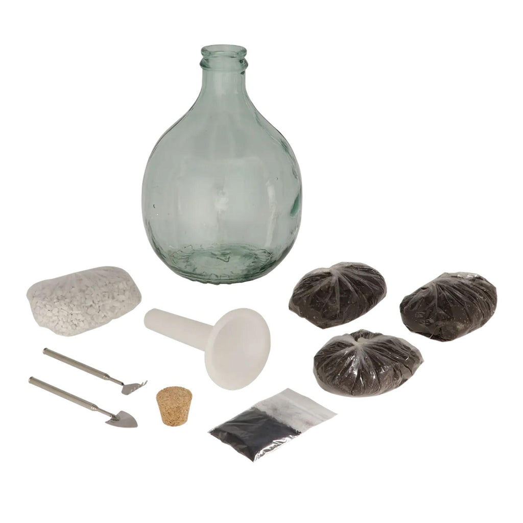 DIY Pflanze Terrarium Set 5L, Maak je eigen gesloten ecosysteem | In giftbox