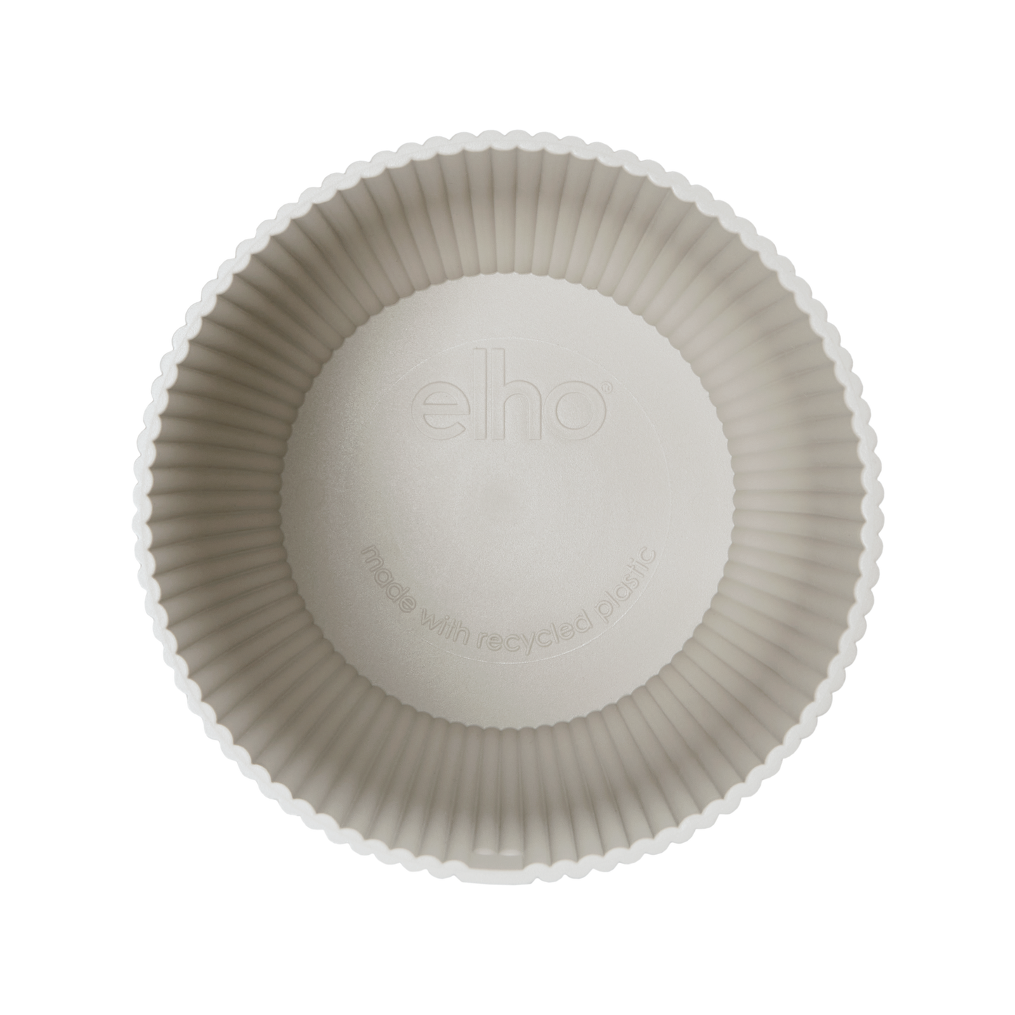 Topf elho Vibes Fold Round Weiß – D25 × H23
