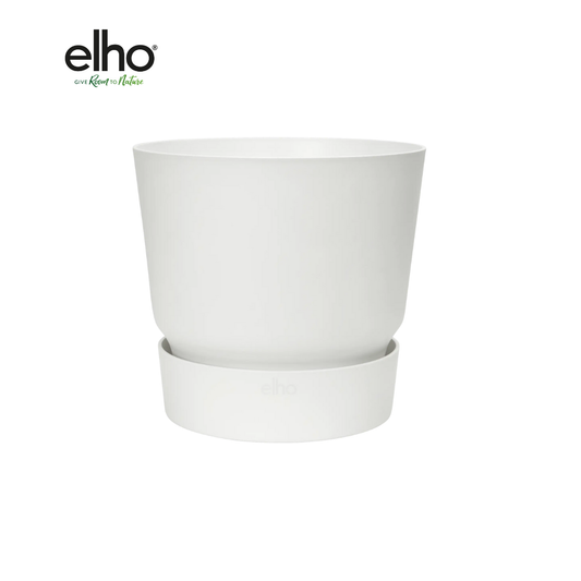 Topf elho Greenville Round Weiß – D18 × H17