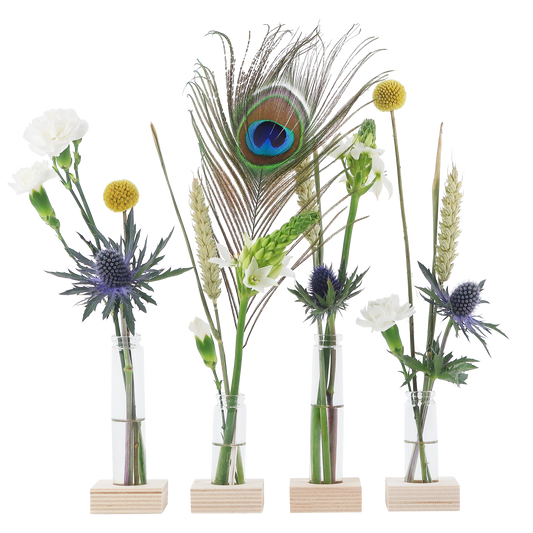 Flower fest – briefkastenblumen, inkl. vasen und ständer