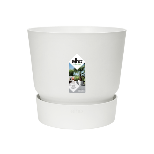 Topf elho Greenville Round Weiß – D39 × H37