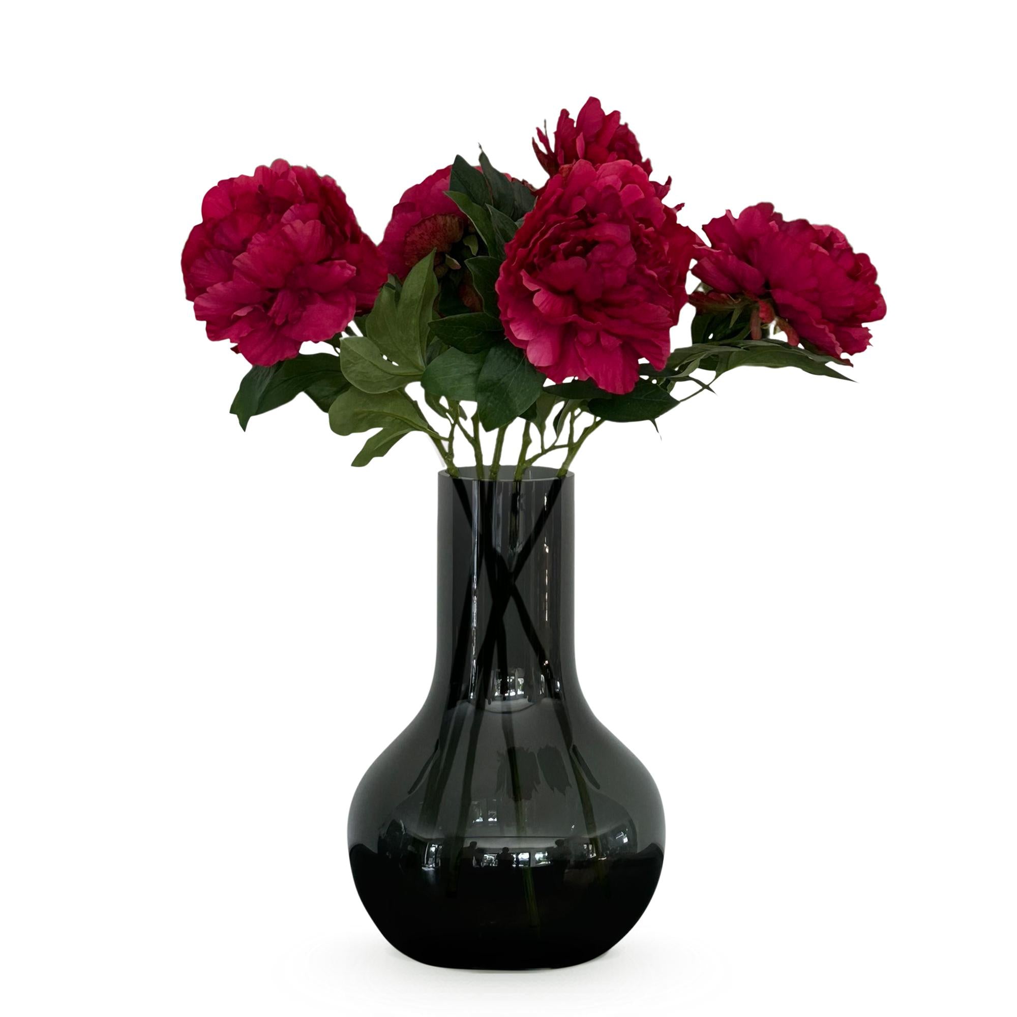 Kunstblumen-Solo, Dark Rosa, Peonies, x 5, 65 cm