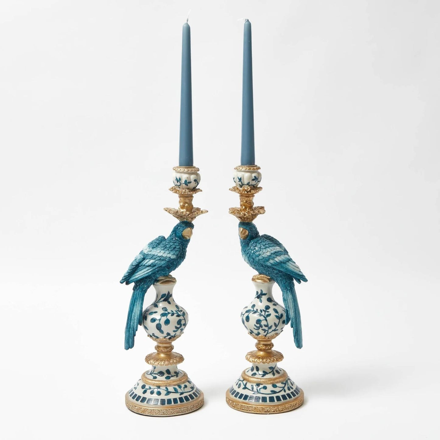 Kerzenhalter – Dutch Blue Parrot – 40 cm – links