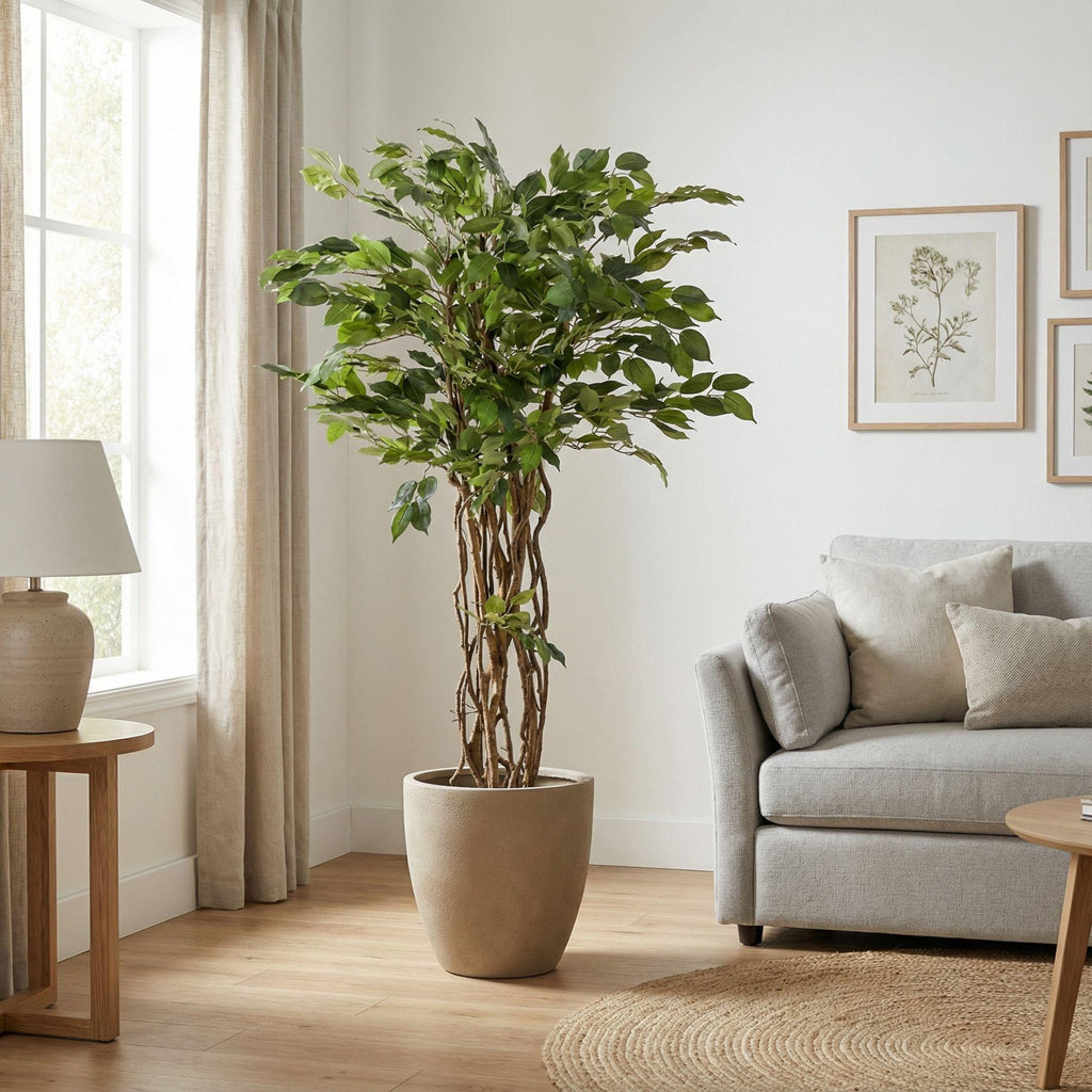 Ficus Liana Kunstbaum 140 cm, Künstliche Pflanze