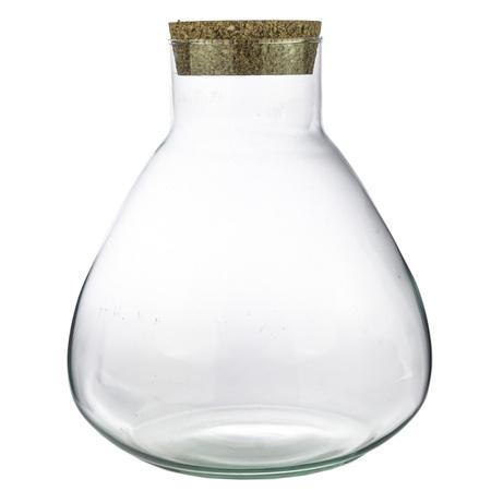 Terrariumflasche – modell: sammie – geschlossenes terrarium – 26,5 cm