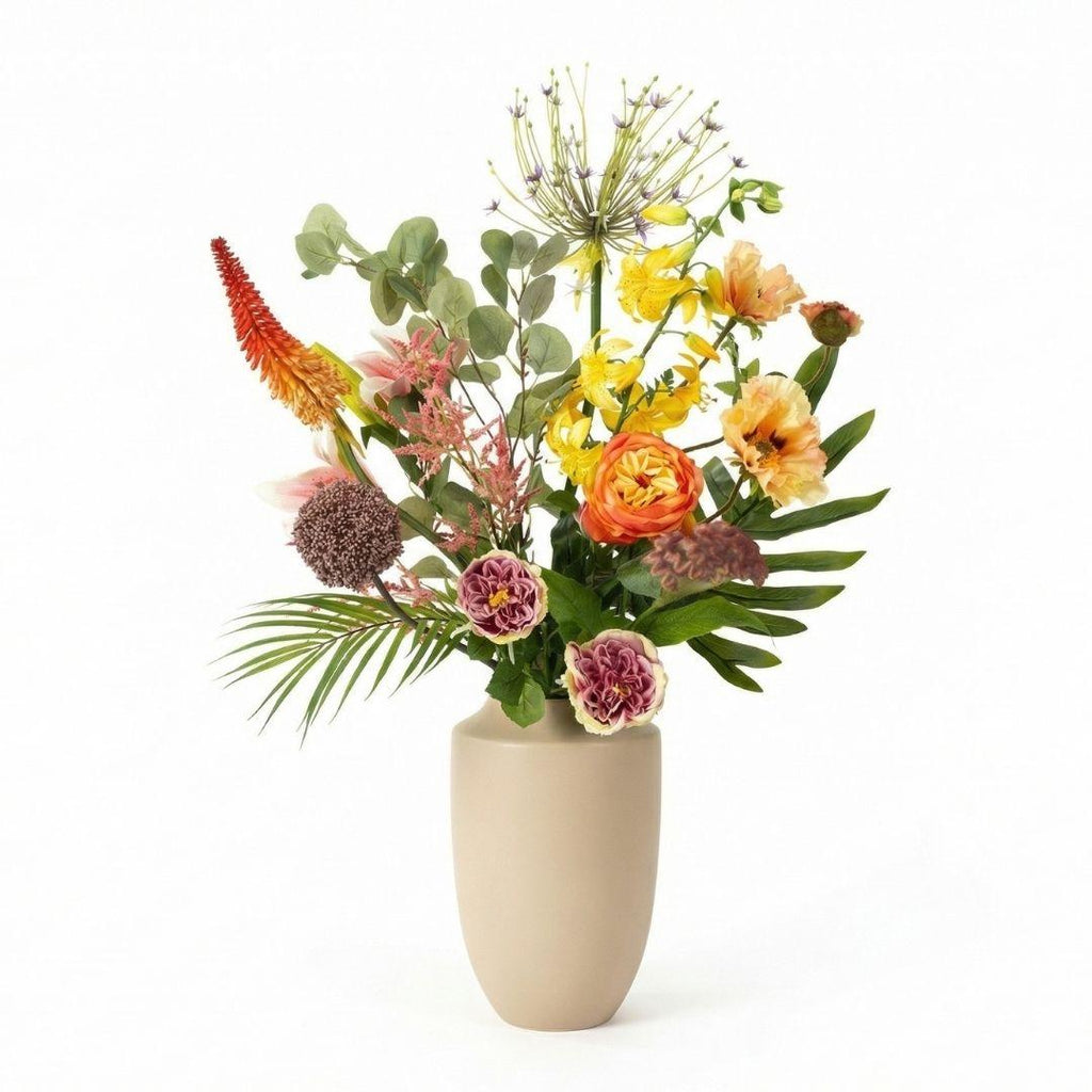 Kunstblumenstrauß, Tropical Chic Deluxe, Real Touch, 13 Stiele, ↑ 105 cm