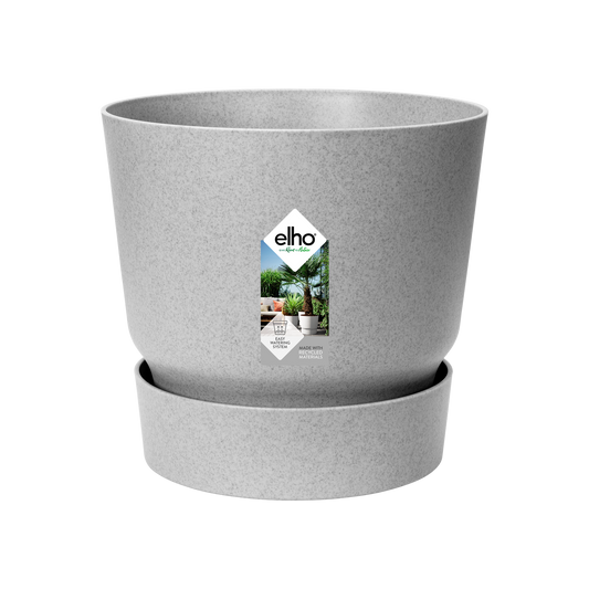 Topf elho Greenville Round Grau – D39 × H37