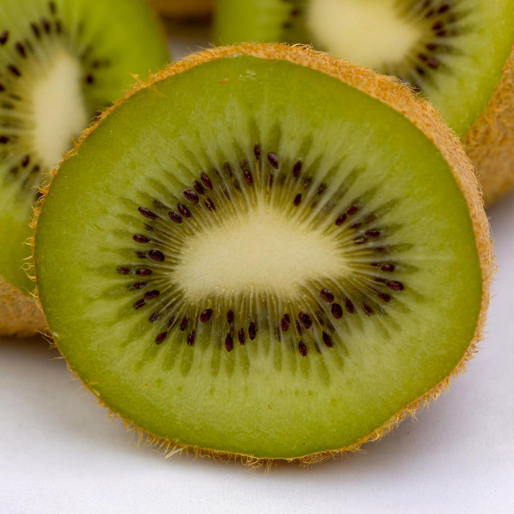 Obstpflanze, Actinidia deliciosa Jenny, Kiwi-Pflanze, Selbstbestäubend, Grüne Frucht, 2 Pflanzen, Topf 15 cm, 50 cm