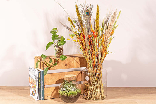 Trockenblumenstrauß – Colorful Nature – Trockenstrauß – 70 cm