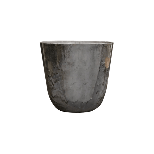 Pot Palermo marble grijs D40 x H36 - Botanic-Vibes