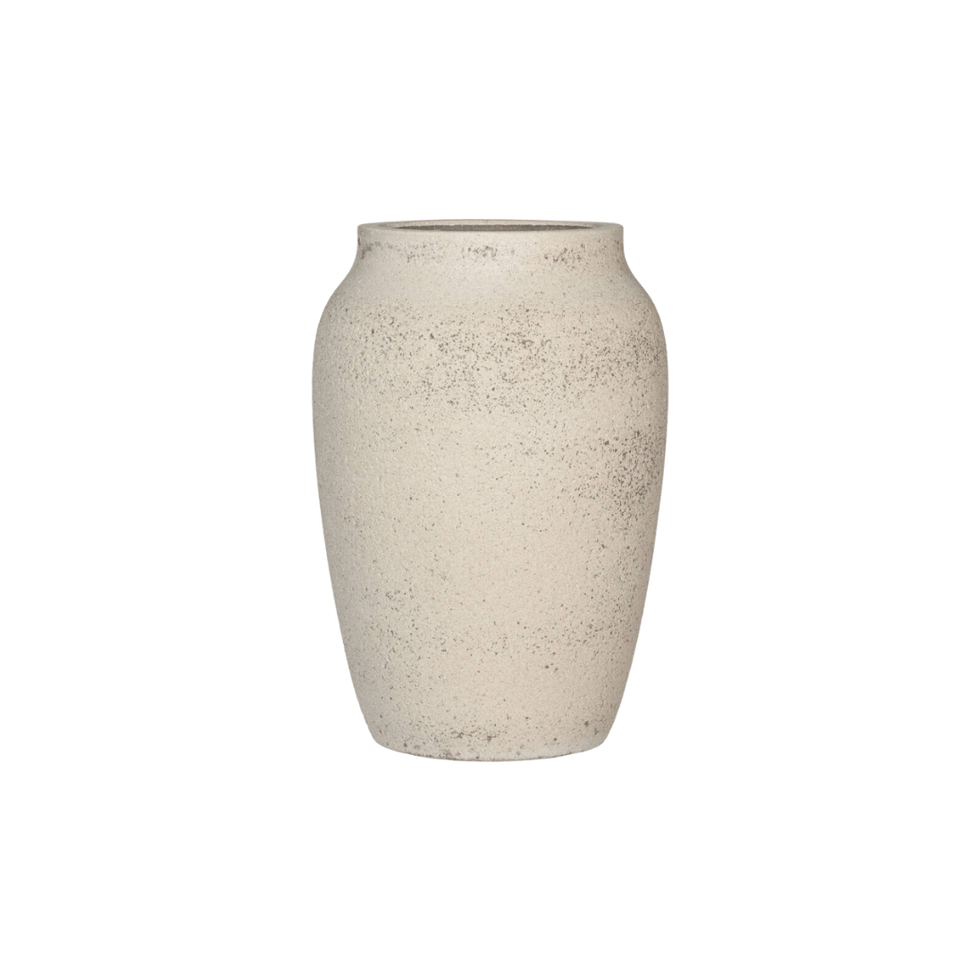 Pot Hera Chalk White - L D51 x H74 - Botanic-Vibes