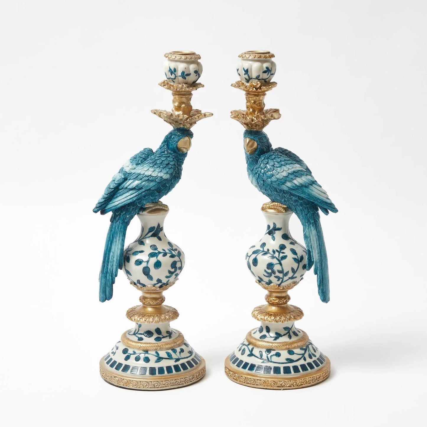 Kerzenhalter – Dutch Blue Parrot – 40 cm – links