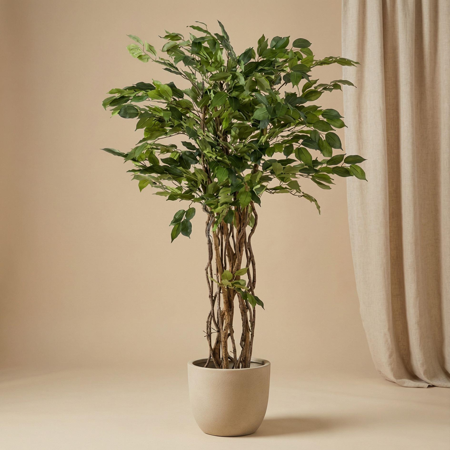 Ficus Liana Kunstbaum 140 cm, Künstliche Pflanze